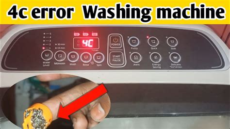 Samsung washer 4c error - Causes of Error F4. The Error F4 in a washing machine can be caused by several factors. Here are some common causes of this error: 1. Clogged Drain Hose